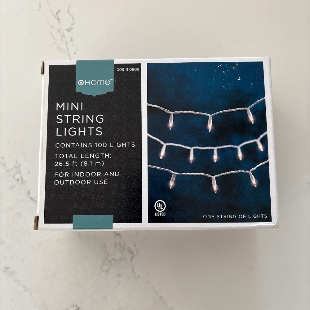 Mini string lights